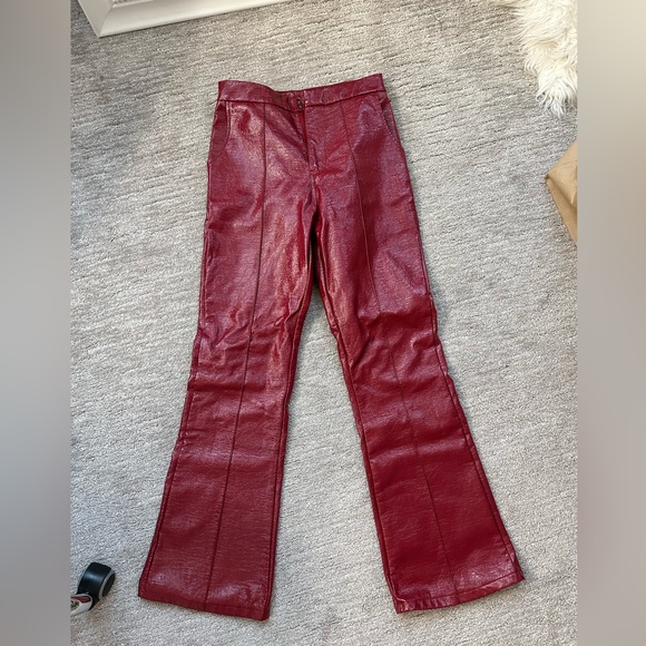 Princess Polly Pants & Jumpsuits Princess Polly Leather Pants